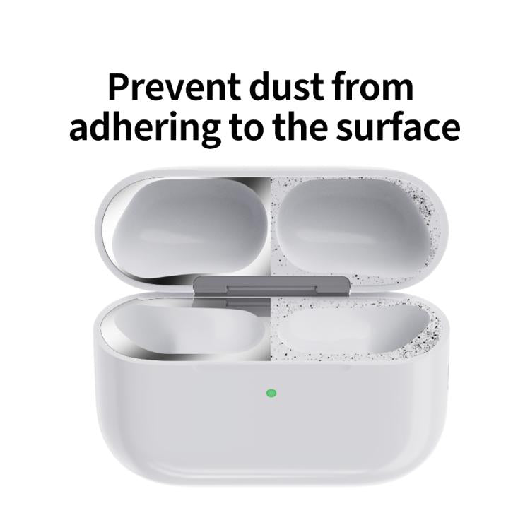 For Apple AirPods Pro 3 Wireless Earphone Protective Case Metal Sticker