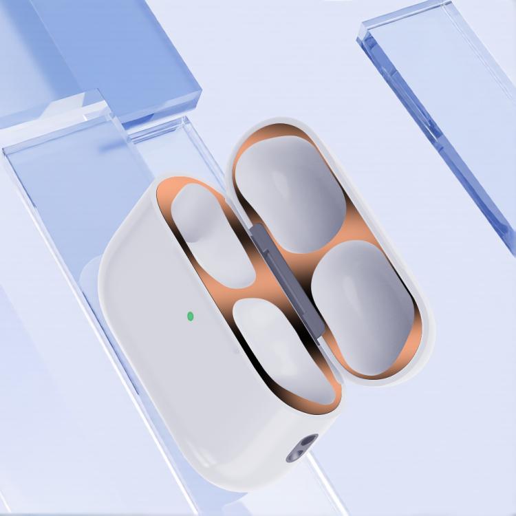 For Apple AirPods Pro 3 Wireless Earphone Protective Case Metal Sticker