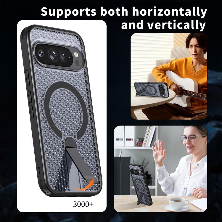 For Google Pixel 10 Pro XL Honeycomb Cooling MagSafe Holder Phone Case