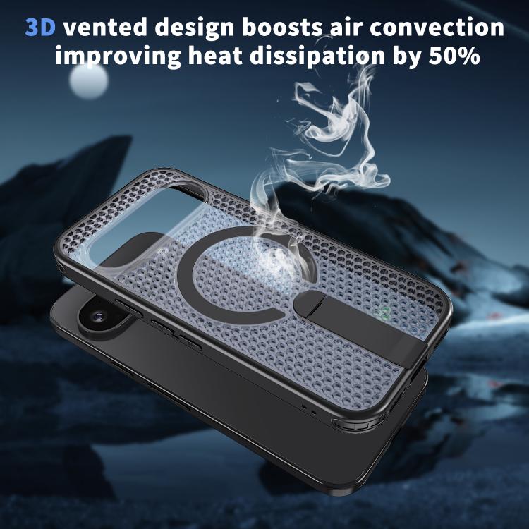 For Google Pixel 10 Pro XL Honeycomb Cooling MagSafe Holder Phone Case
