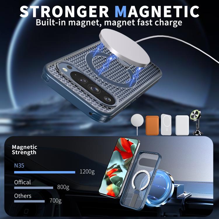 For Google Pixel 10 Pro XL Honeycomb Cooling MagSafe Holder Phone Case