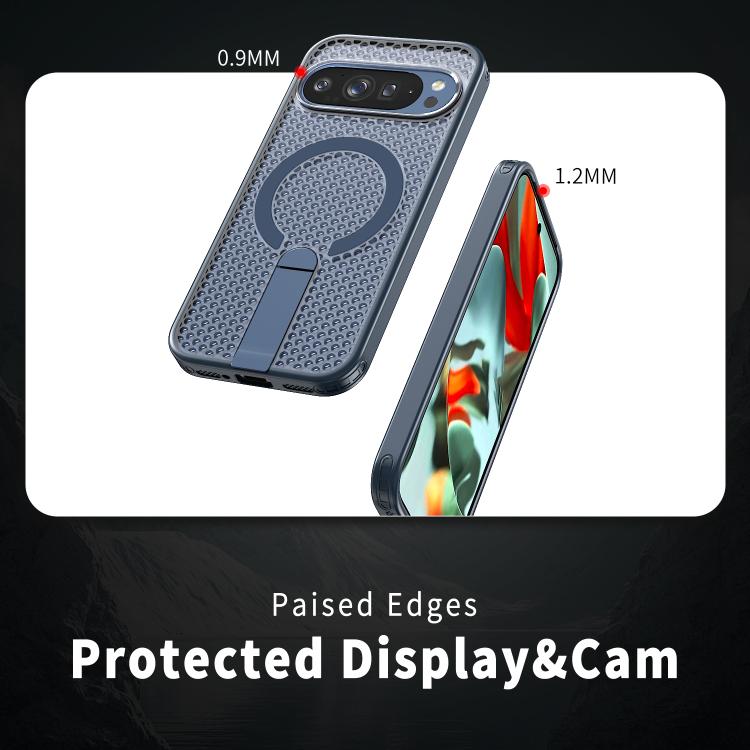 For Google Pixel 10 Pro XL Honeycomb Cooling MagSafe Holder Phone Case