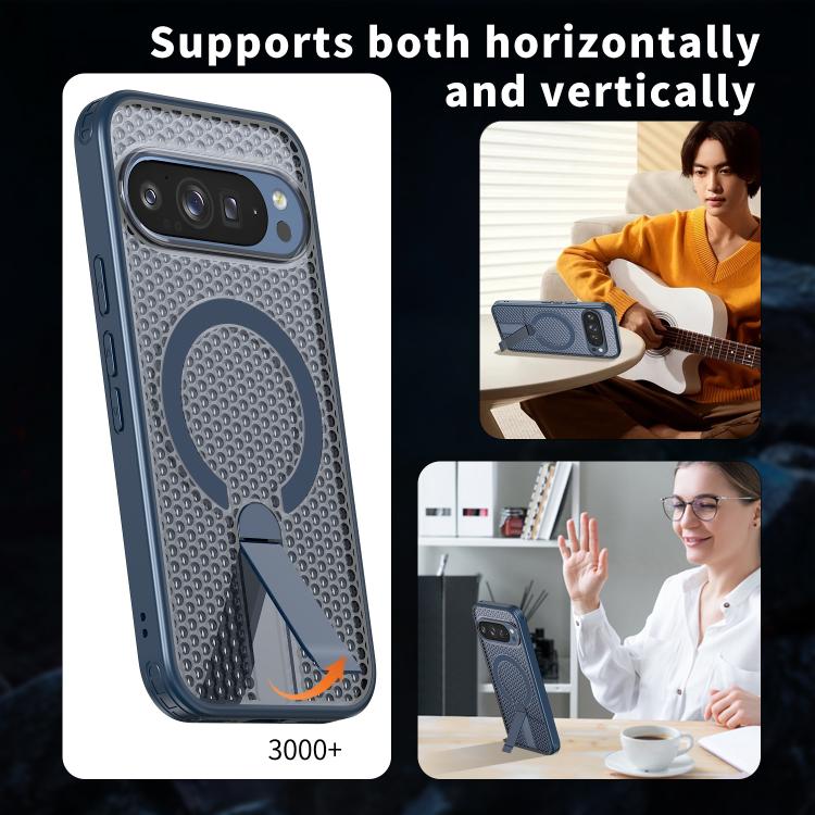 For Google Pixel 10 Pro XL Honeycomb Cooling MagSafe Holder Phone Case