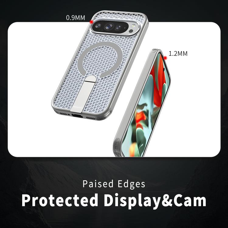 For Google Pixel 10 Pro XL Honeycomb Cooling MagSafe Holder Phone Case