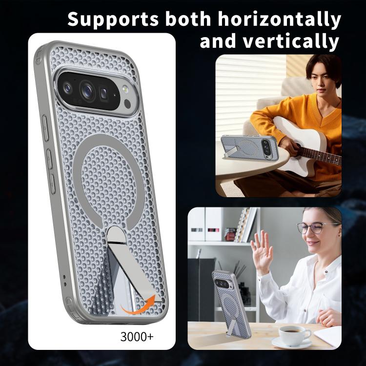 For Google Pixel 10 Pro XL Honeycomb Cooling MagSafe Holder Phone Case