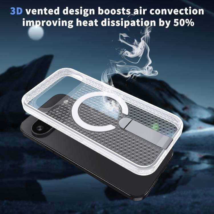 For Google Pixel 10 Pro XL Honeycomb Cooling MagSafe Holder Phone Case