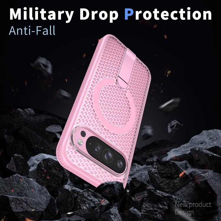 For Google Pixel 10 Pro XL Honeycomb Cooling MagSafe Holder Phone Case