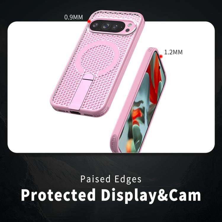 For Google Pixel 10 Pro XL Honeycomb Cooling MagSafe Holder Phone Case