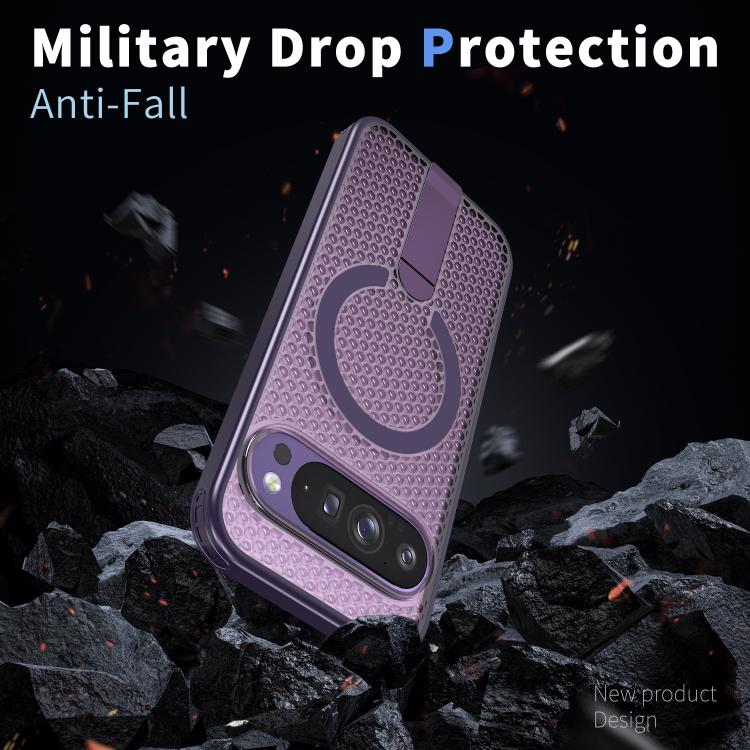 For Google Pixel 10 Pro XL Honeycomb Cooling MagSafe Holder Phone Case