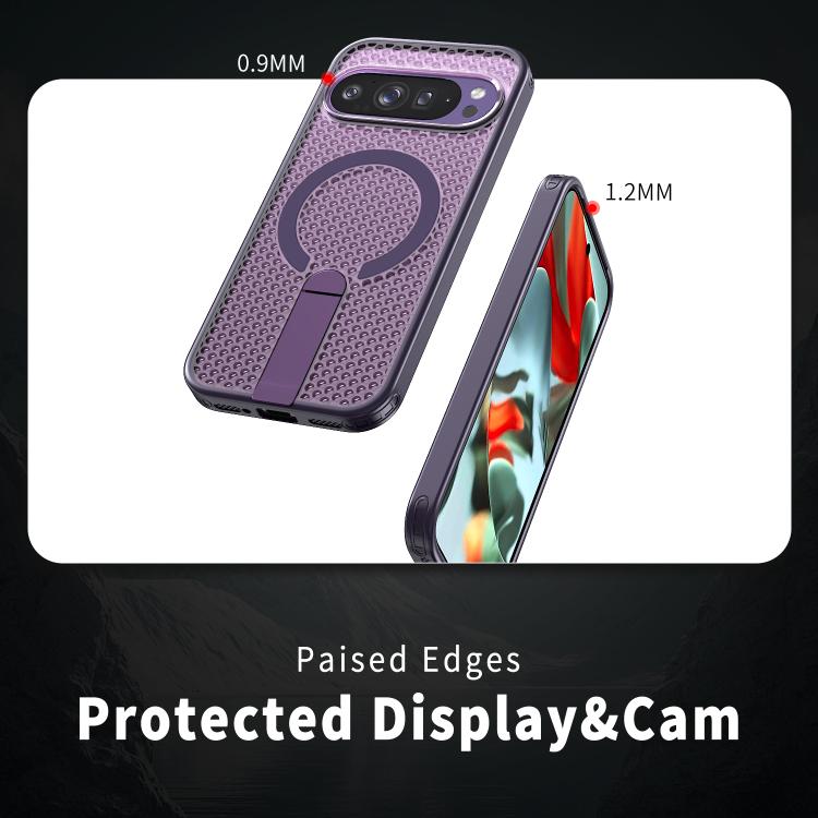 For Google Pixel 10 Pro XL Honeycomb Cooling MagSafe Holder Phone Case