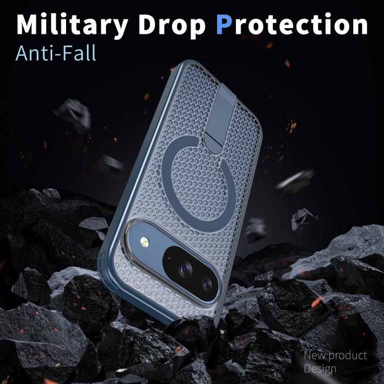 For Google Pixel 10 / 10 Pro Honeycomb Cooling MagSafe Holder Phone Case