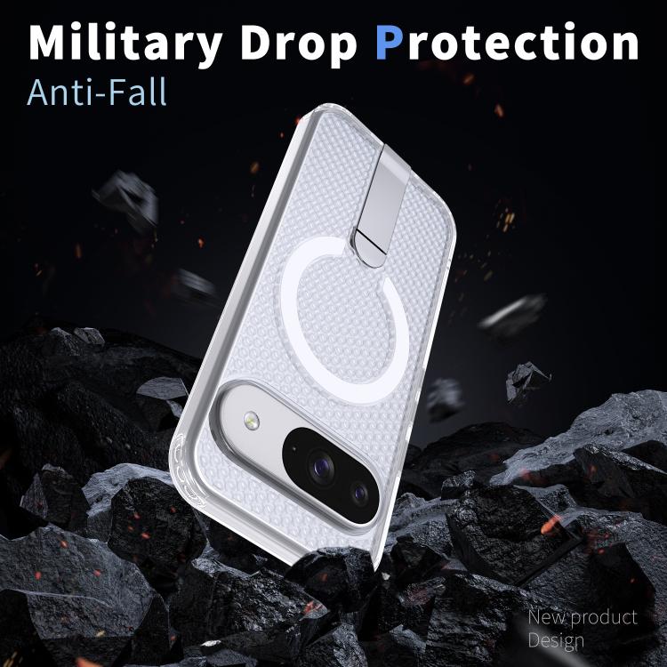 For Google Pixel 10 / 10 Pro Honeycomb Cooling MagSafe Holder Phone Case