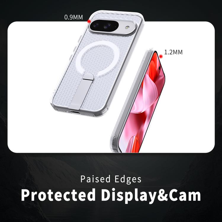 For Google Pixel 10 / 10 Pro Honeycomb Cooling MagSafe Holder Phone Case
