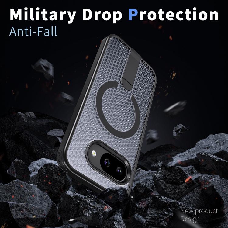 For Google Pixel 10a Honeycomb Cooling MagSafe Holder Phone Case