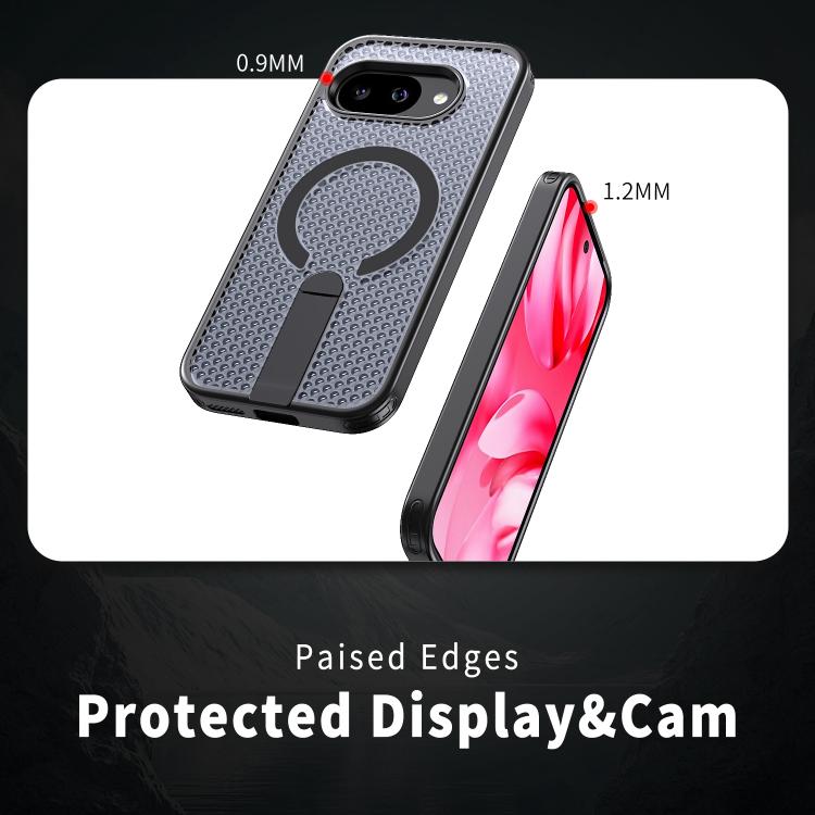 For Google Pixel 10a Honeycomb Cooling MagSafe Holder Phone Case