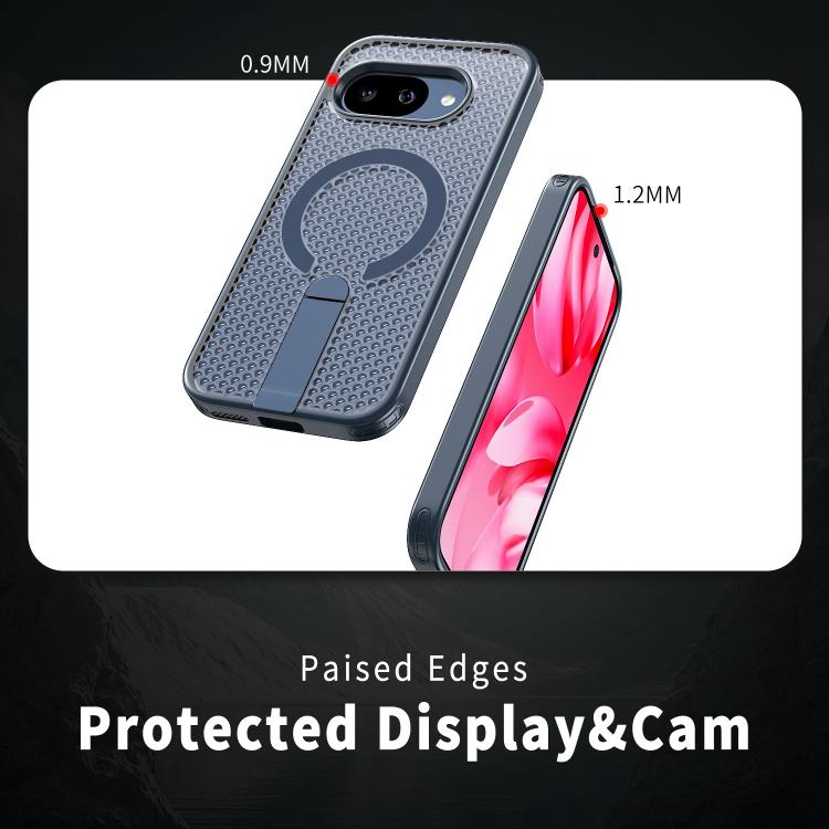 For Google Pixel 10a Honeycomb Cooling MagSafe Holder Phone Case