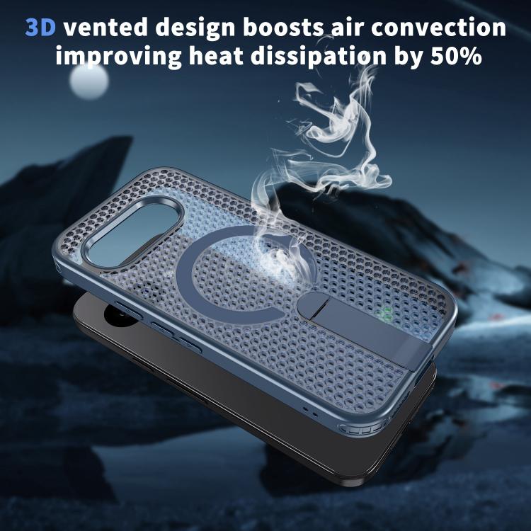 For Google Pixel 10a Honeycomb Cooling MagSafe Holder Phone Case