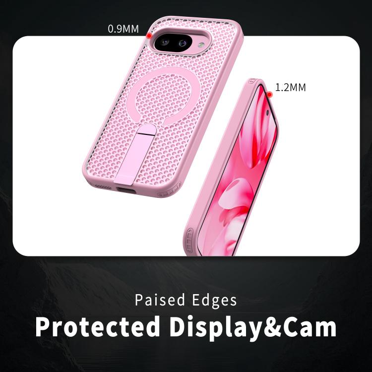For Google Pixel 10a Honeycomb Cooling MagSafe Holder Phone Case
