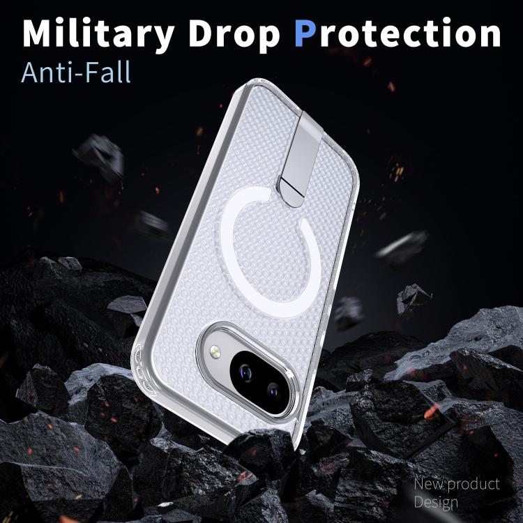For Google Pixel 9a Honeycomb Cooling MagSafe Holder Phone Case