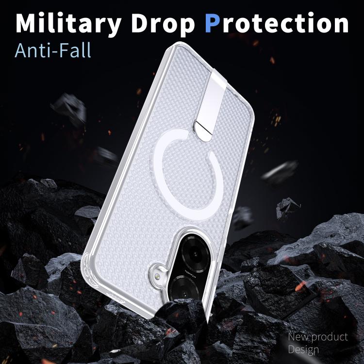 For Redmi A5 4G 171.7mm / Poco C71 Honeycomb Cooling MagSafe Holder Phone Case