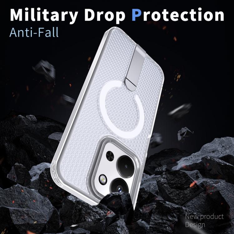 For Redmi 15C 5G / 4G EU 173mm / Poco C85 5G Honeycomb Cooling MagSafe Holder Phone Case