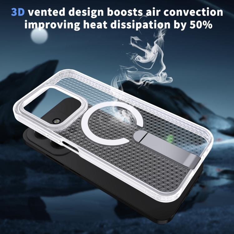 For Redmi 15C 5G / 4G EU 173mm / Poco C85 5G Honeycomb Cooling MagSafe Holder Phone Case