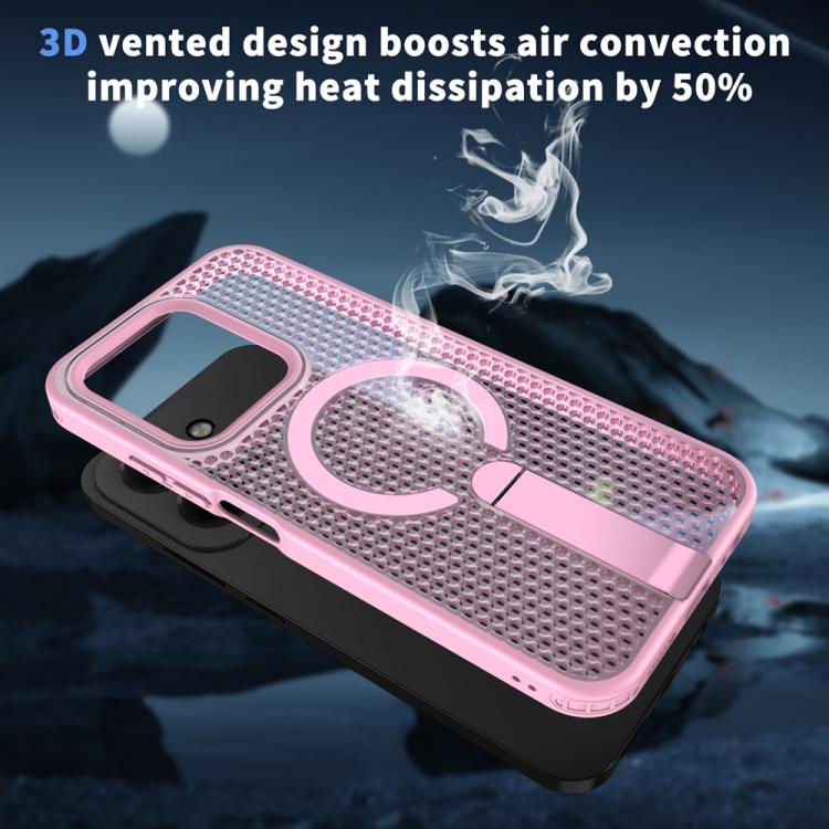 For Redmi 15C 5G / 4G EU 173mm / Poco C85 5G Honeycomb Cooling MagSafe Holder Phone Case
