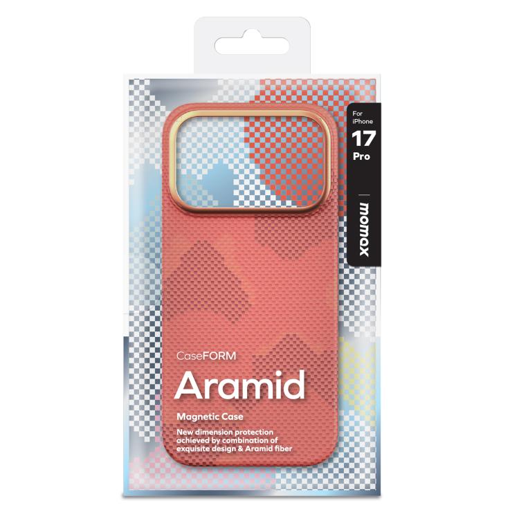 For iPhone 17 Pro MOMAX Aramid Fiber Ultra-thin MagSafe Phone Case