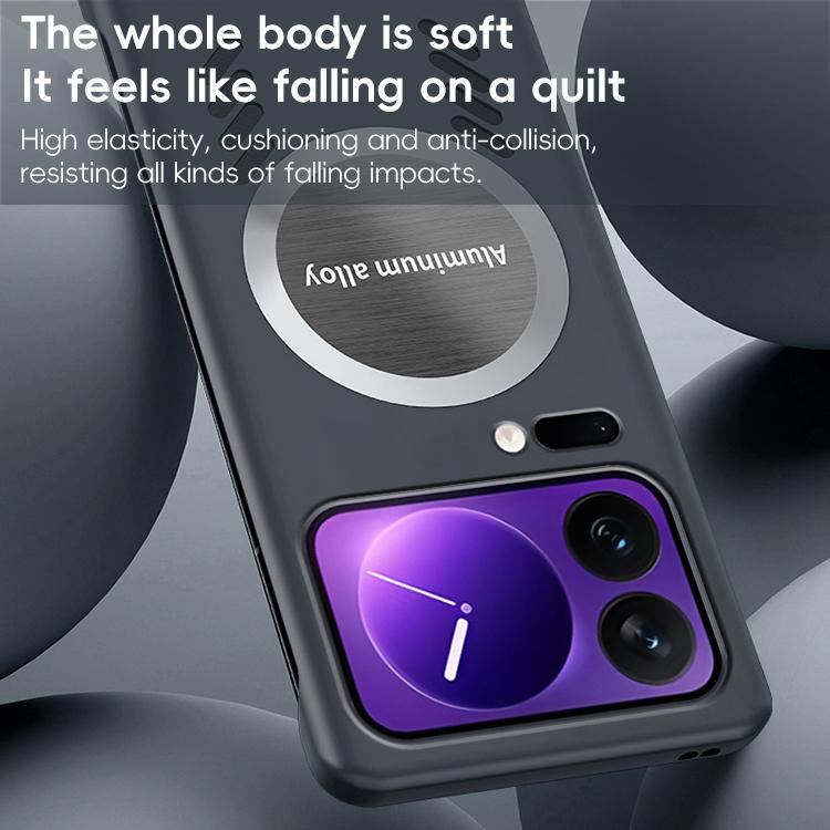 For Xiaomi 17 Pro All-inclusive Lens Frameless Graphene Cooling Phone Case