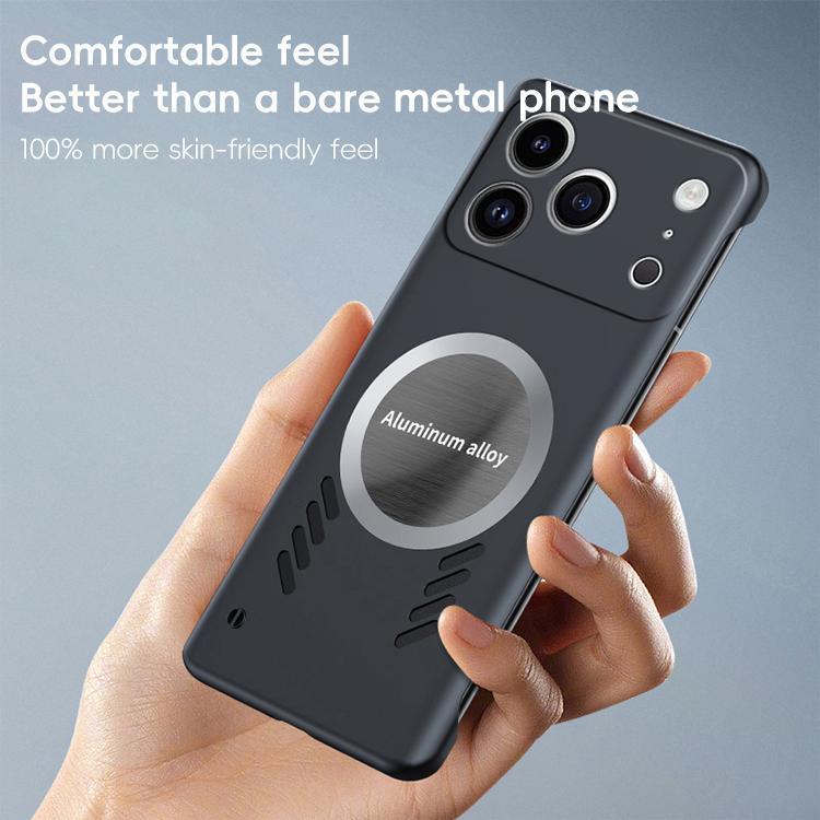 For iPhone 17 Pro All-inclusive Lens Frameless Graphene Cooling Phone Case