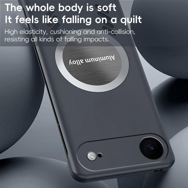 For iPhone Air All-inclusive Lens Frameless Graphene Cooling Phone Case