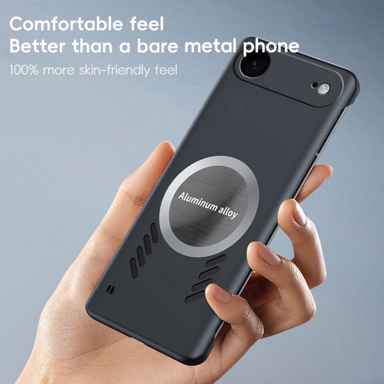 For iPhone Air All-inclusive Lens Frameless Graphene Cooling Phone Case