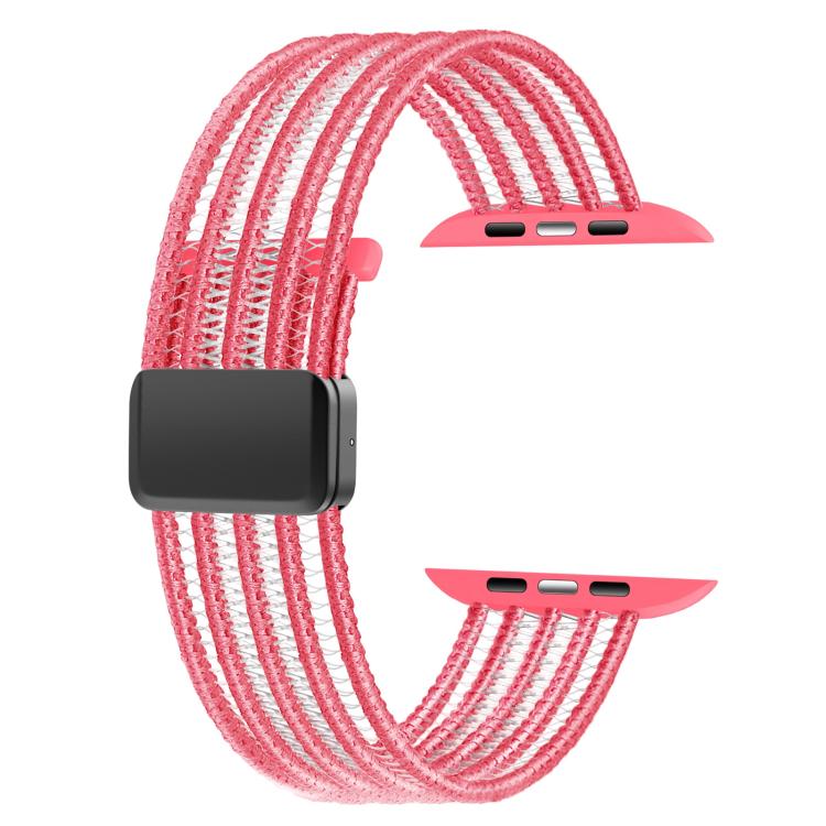 For Apple Watch 46mm / 49mm / 45mm / 44mm Breathable Nylon Fish Line Watch Band