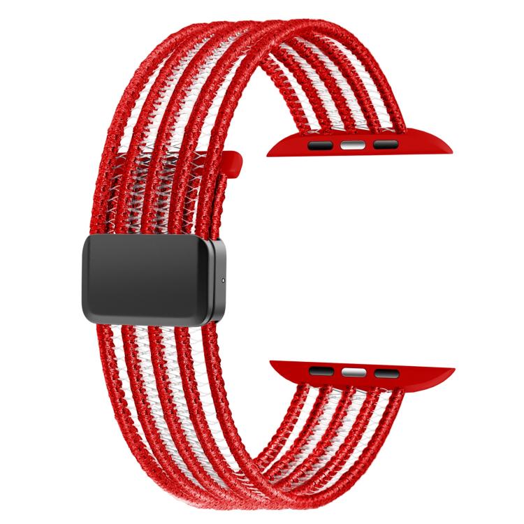 For Apple Watch 46mm / 49mm / 45mm / 44mm Breathable Nylon Fish Line Watch Band