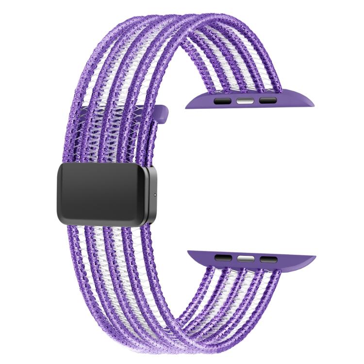 For Apple Watch 46mm / 49mm / 45mm / 44mm Breathable Nylon Fish Line Watch Band