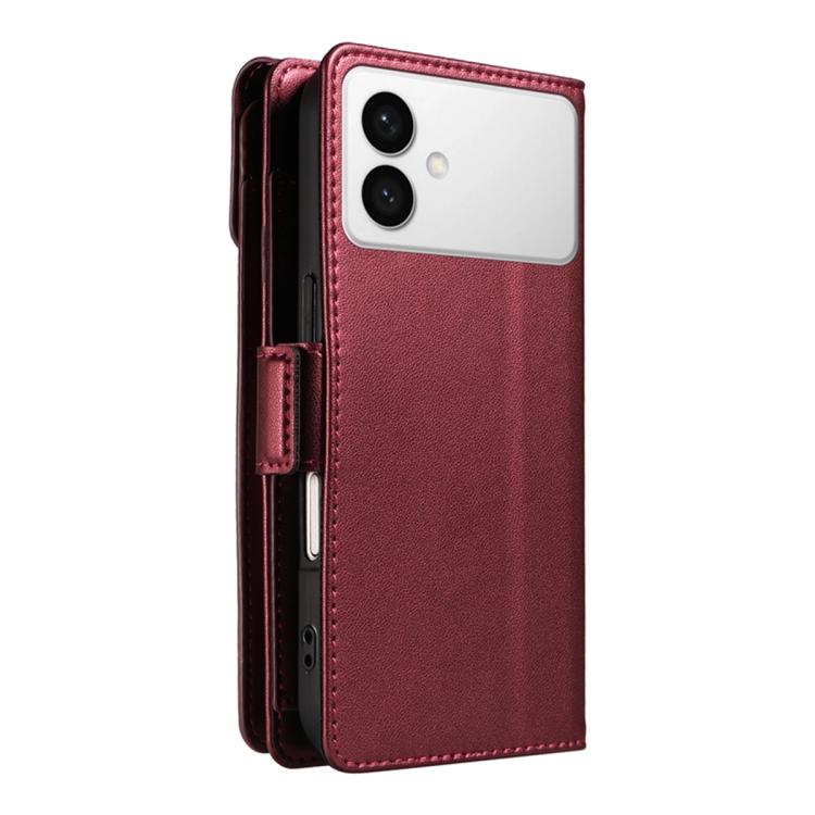 For Galaxy S26 Edge 5G Multi Card Wallet Leather Phone Case with Strap