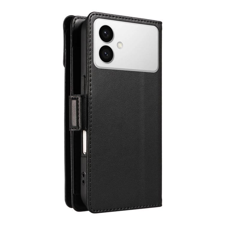 For Galaxy S26 Edge 5G Multi Card Wallet Leather Phone Case with Strap