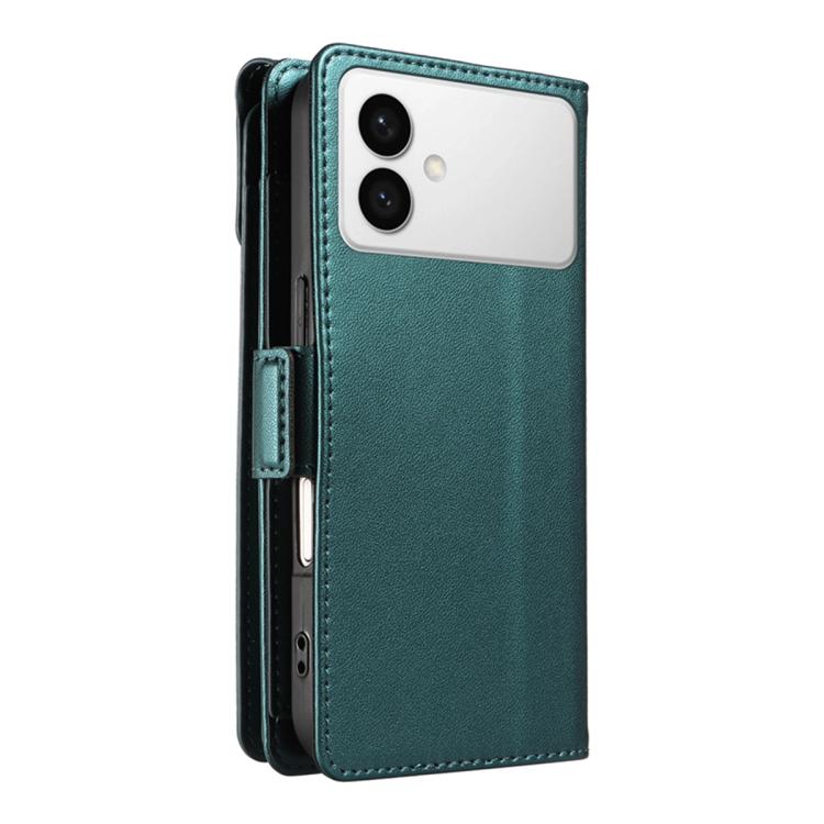 For Galaxy S26 Edge 5G Multi Card Wallet Leather Phone Case with Strap