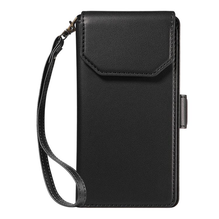 For Galaxy S26 5G Multi Card Wallet Leather Phone Case with Strap