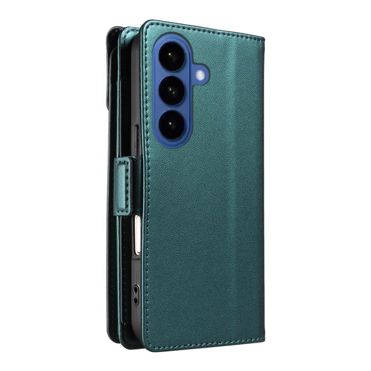 For Galaxy S26 5G Multi Card Wallet Leather Phone Case with Strap