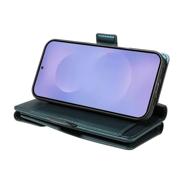 For Galaxy S26 5G Multi Card Wallet Leather Phone Case with Strap