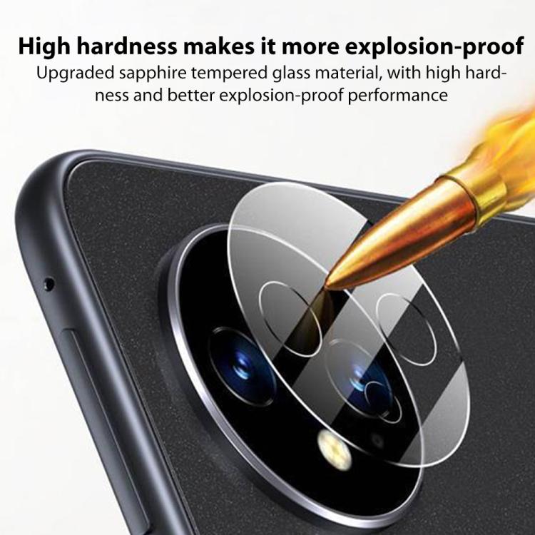 For Samsung Galaxy Z Flip7 5G XDcase Silkscreen Integrated Tempered Glass Back Camera Film