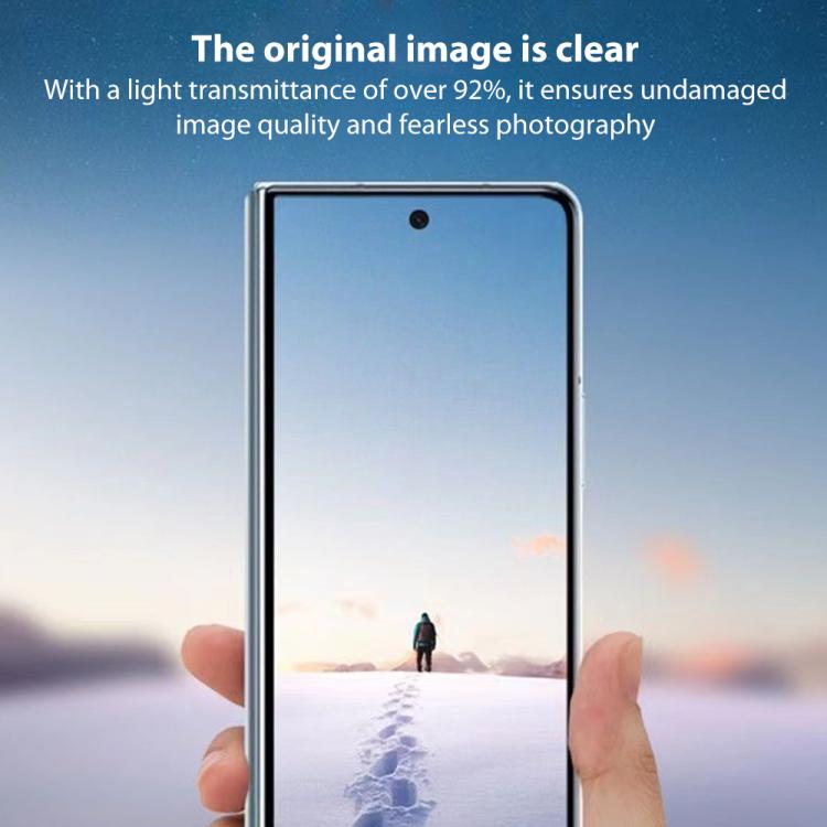 For Samsung Galaxy S25+ 5G XDcase Silkscreen Integrated Tempered Glass Back Camera Film