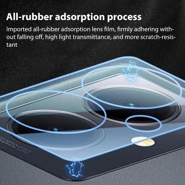 For Samsung Galaxy S24 FE 5G XDcase Silkscreen Integrated Tempered Glass Back Camera Film