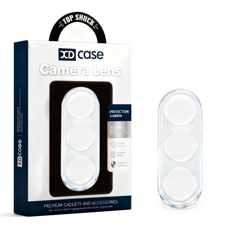 For Samsung Galaxy S24+ 5G XDcase Transparent Integrated Tempered Glass Camera Film
