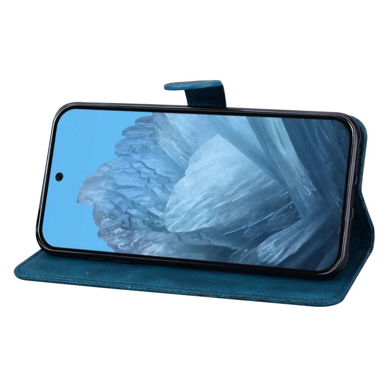 For Google Pixel 9 Pro XL / 10 Pro XL Retro Skin Feel Butterflies Embossing Horizontal Flip Leather Phone Case