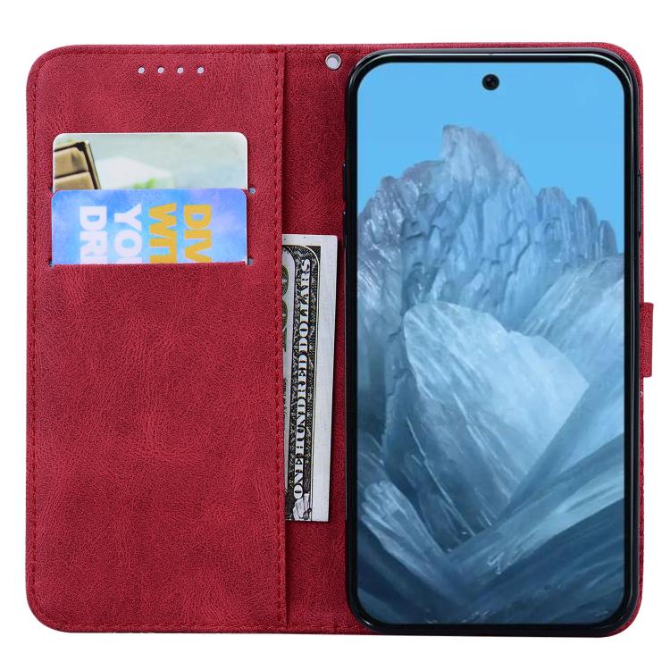 For Google Pixel 9 Pro XL / 10 Pro XL Retro Skin Feel Butterflies Embossing Horizontal Flip Leather Phone Case