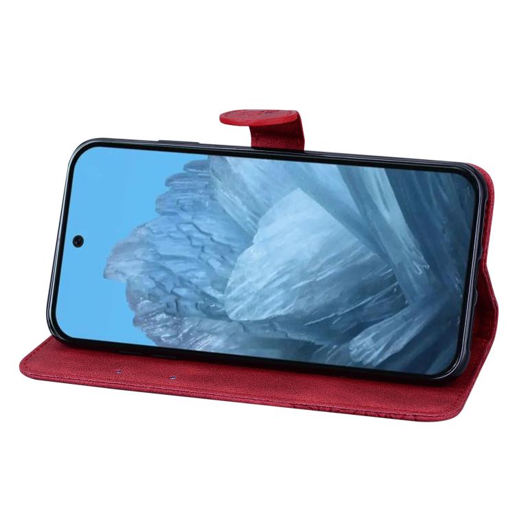 For Google Pixel 9 / 10 Pro Retro Skin Feel Butterflies Embossing Horizontal Flip Leather Phone Case