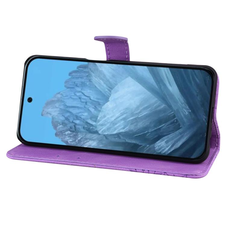 For Google Pixel 9 / 10 Pro Retro Skin Feel Butterflies Embossing Horizontal Flip Leather Phone Case