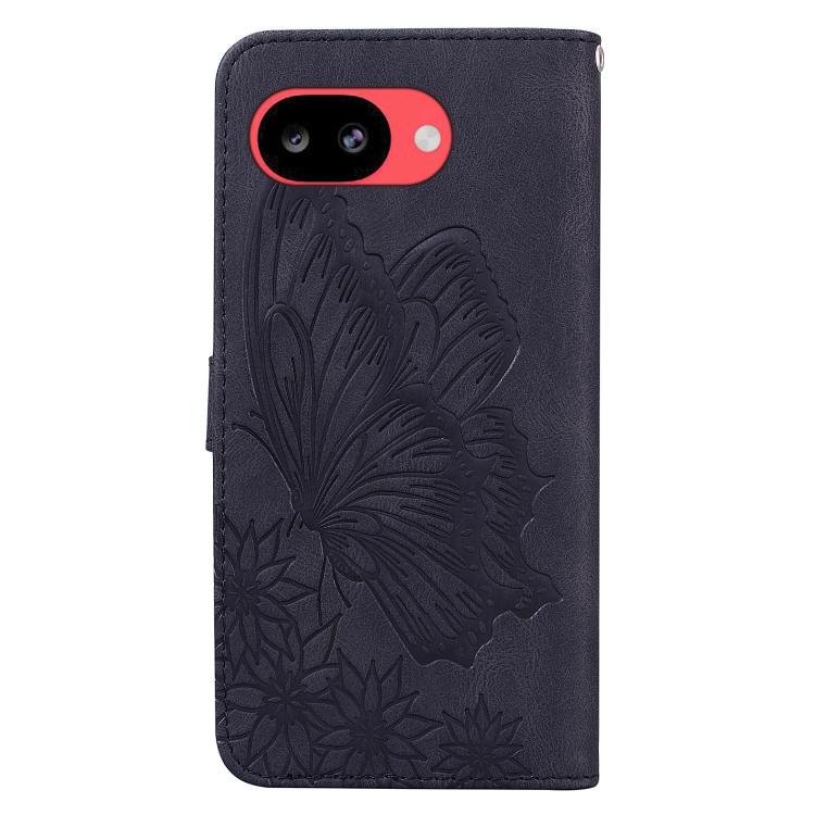 For Google Pixel 10a Retro Skin Feel Butterflies Embossing Horizontal Flip Leather Phone Case